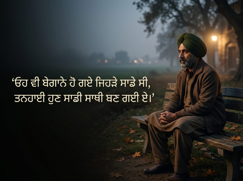 alone shayari in punjabi