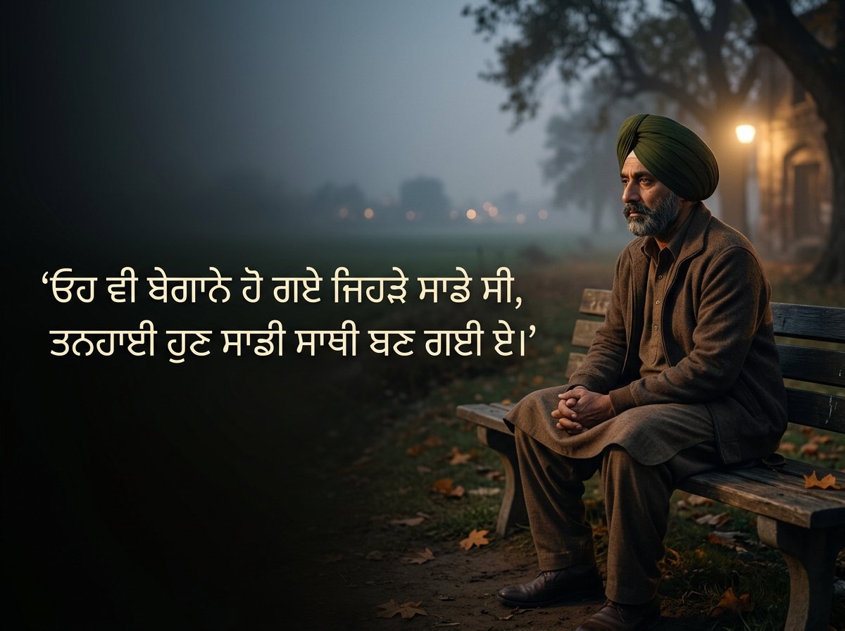 alone shayari in punjabi