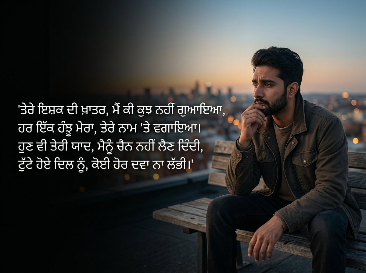 broken heart shayari in punjabi