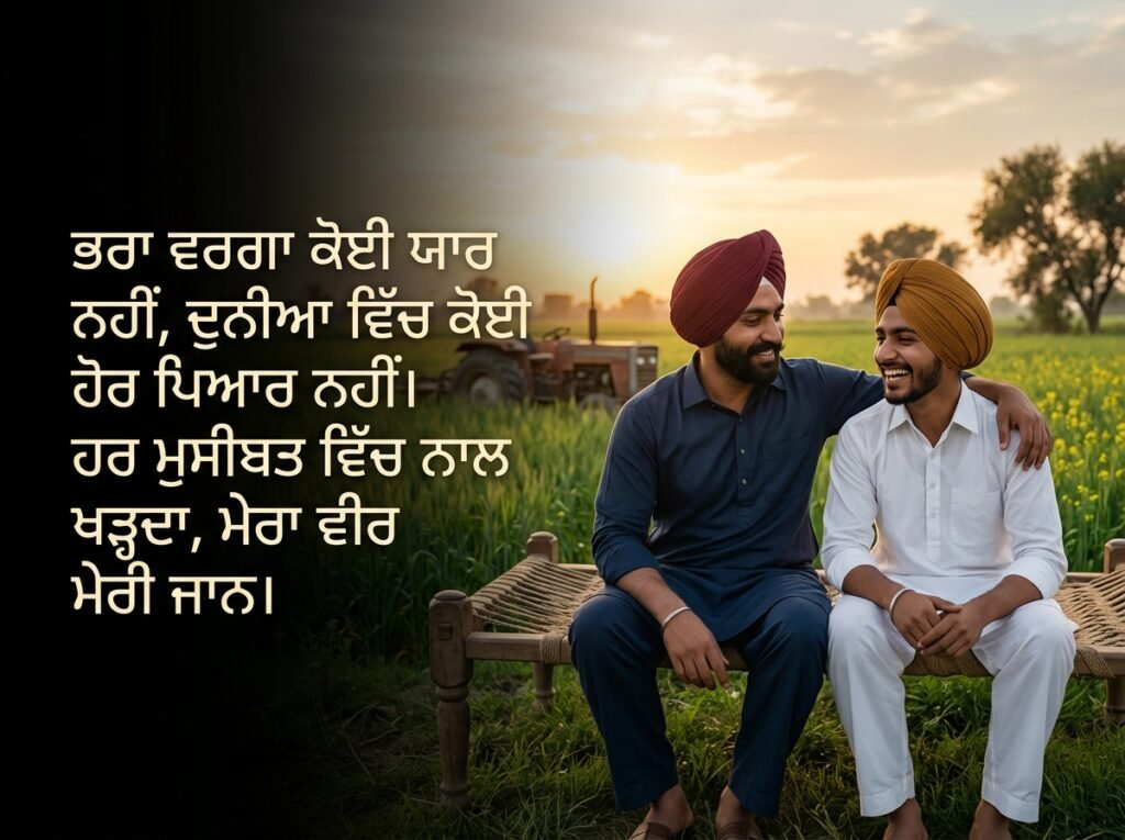 Brother Shayari in Punjabi