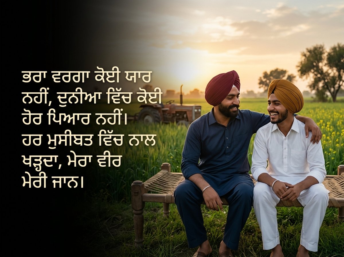 Brother Shayari in Punjabi