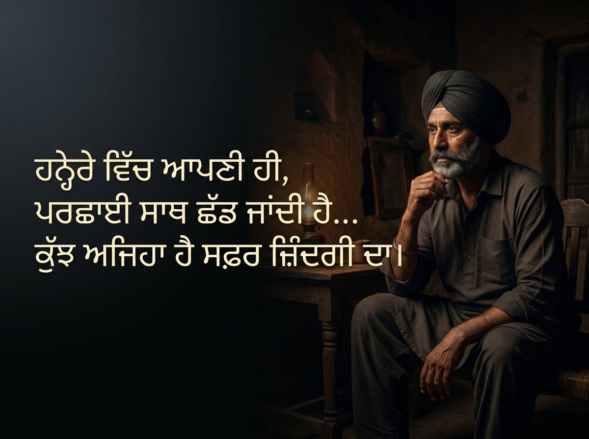 dark life quotes in punjabi