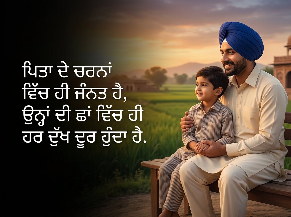 Father Quotes in Punjabi