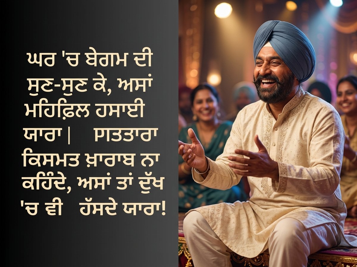 funny shayari in punjabi