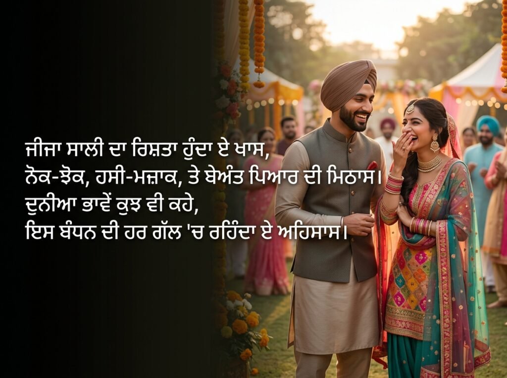 Jija Sali Shayari Punjabi