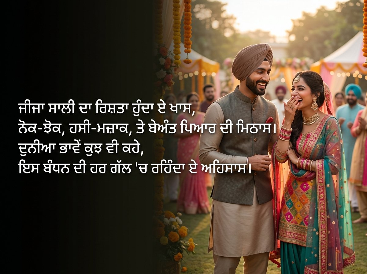 Jija Sali Shayari Punjabi