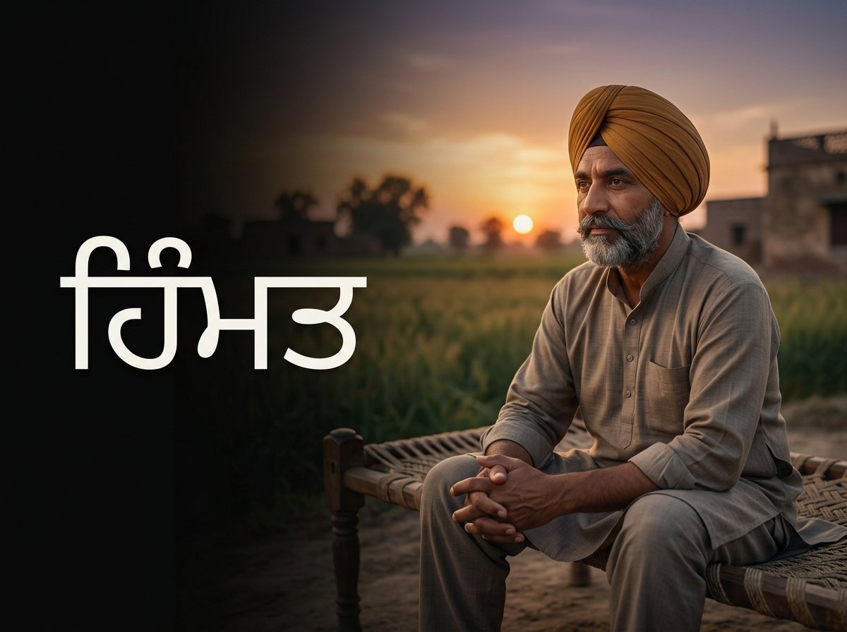 one word caption in punjabi