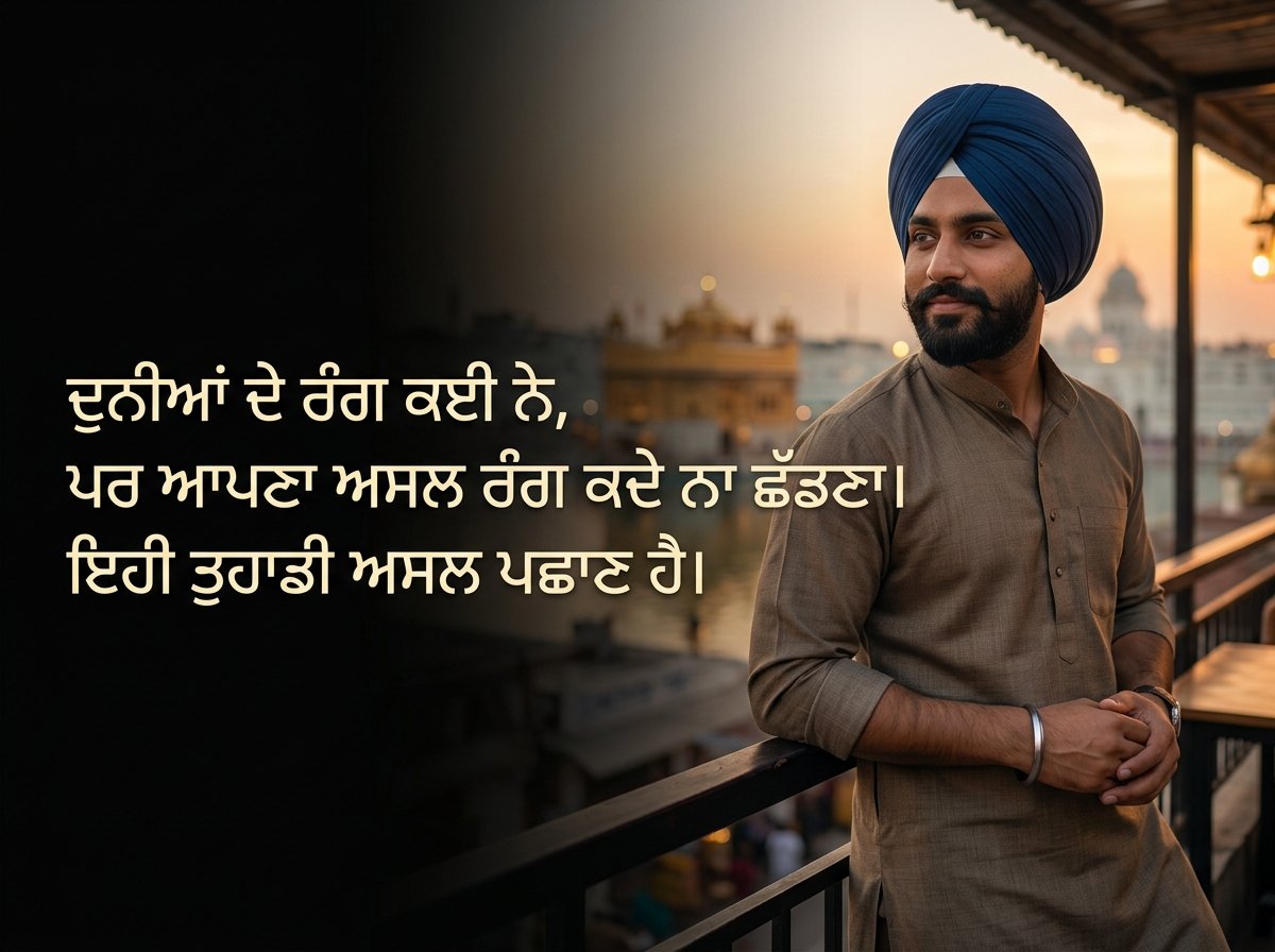 punjabi caption for fb