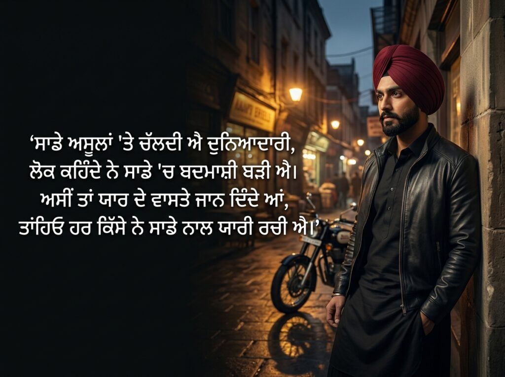 Punjabi Gangster Shayari