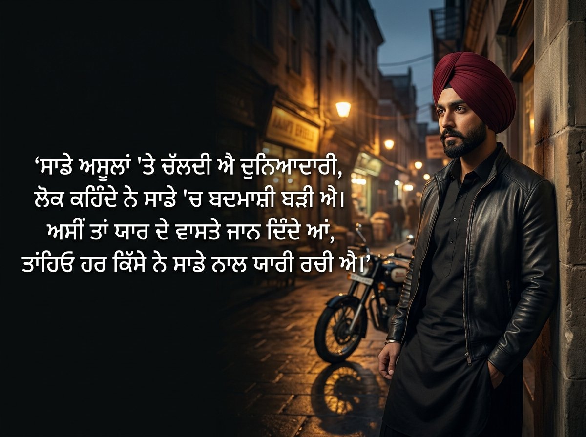 Punjabi Gangster Shayari