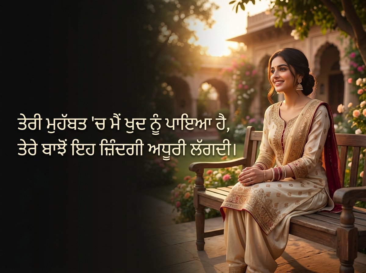 punjabi love captions for instagram