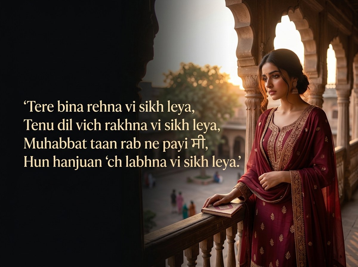 punjabi love shayari