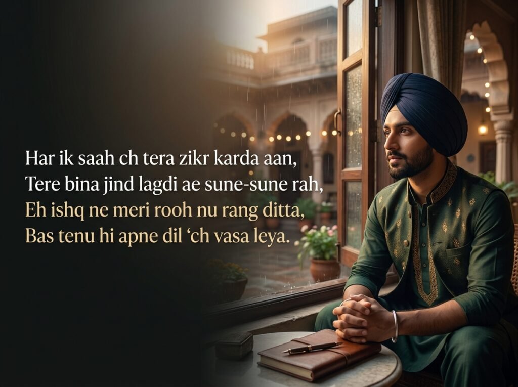 punjabi love shayari