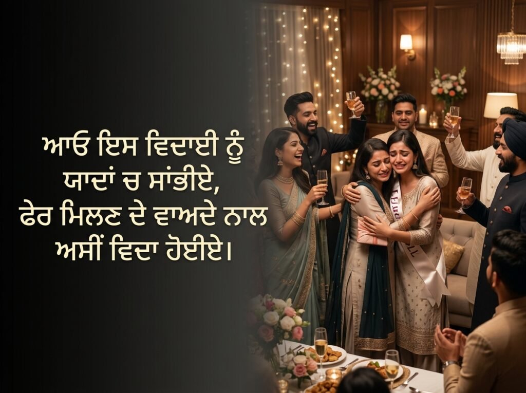Farewell Party Punjabi Shayari