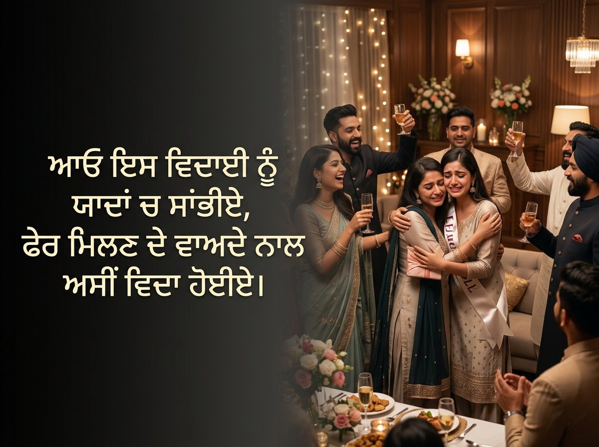 Farewell Party Punjabi Shayari
