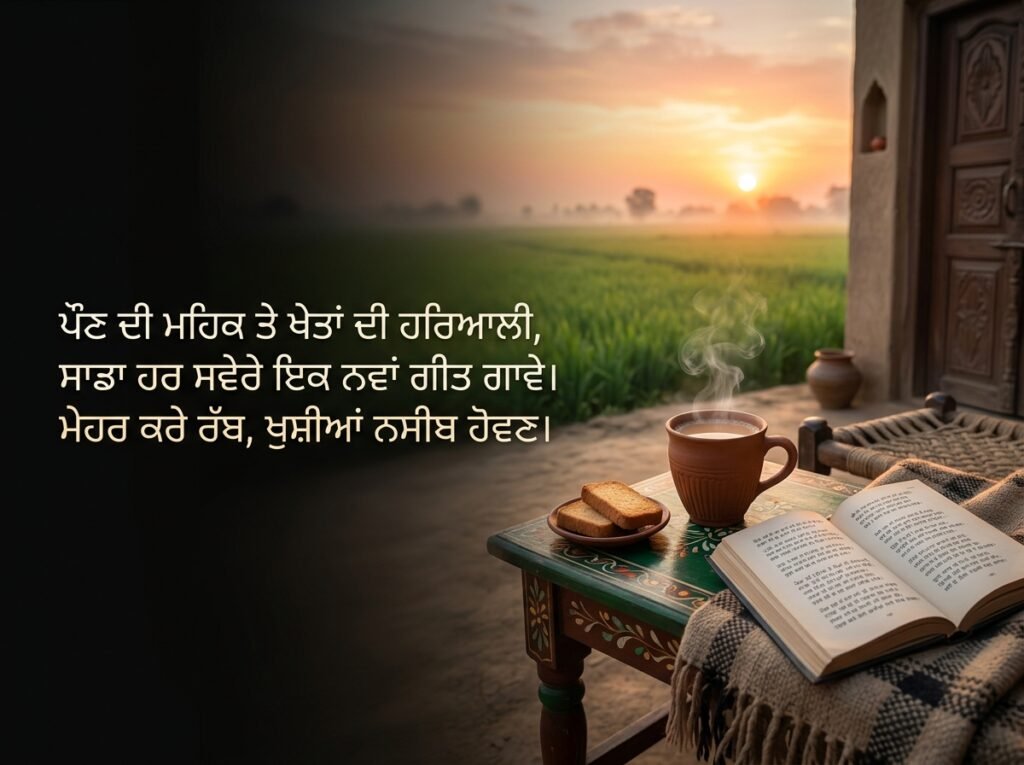 Good Morning Punjabi Shayari