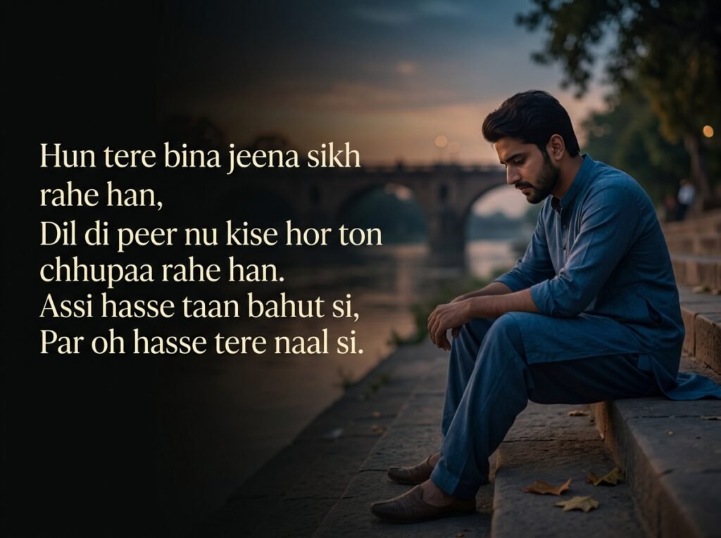 punjabi shayari sad love