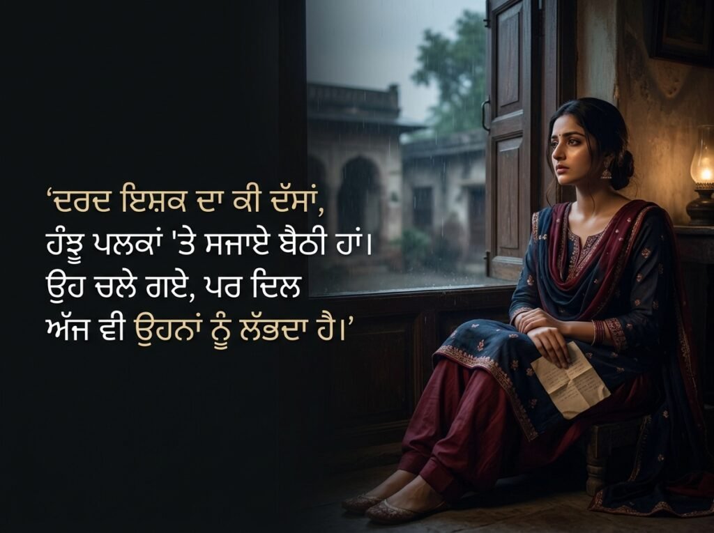 punjabi shayari sad love