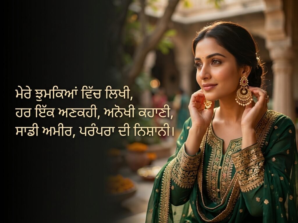 quotes on earrings in punjabi