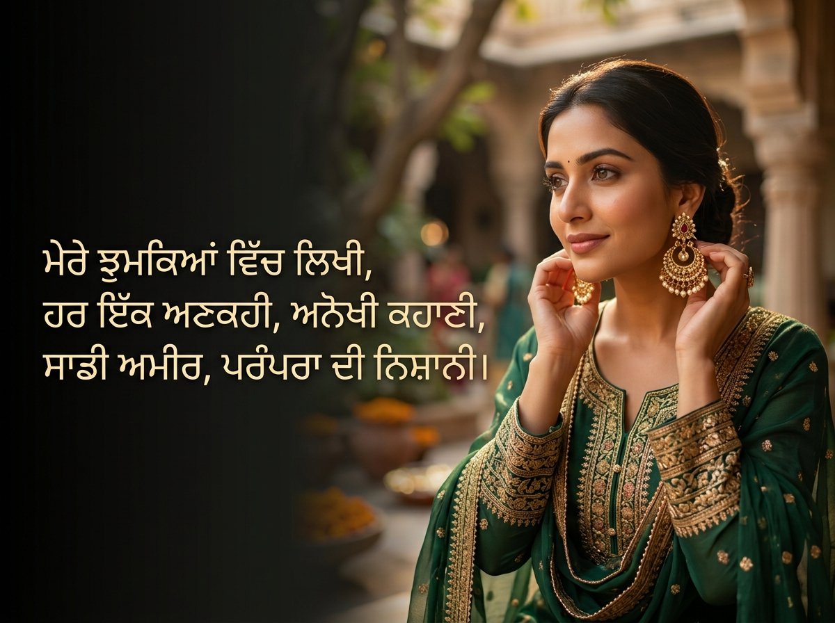 quotes on earrings in punjabi