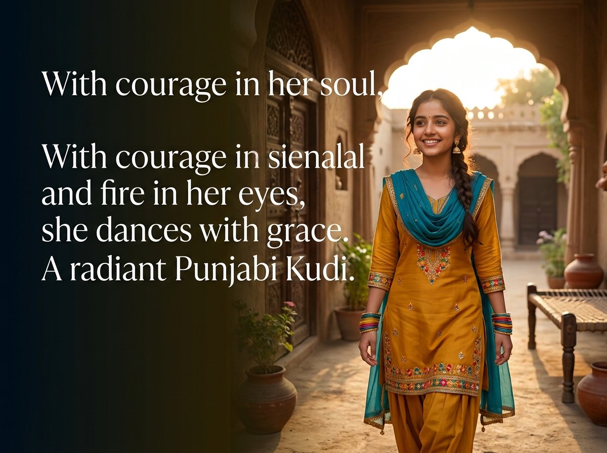 quotes on punjabi kudi in english