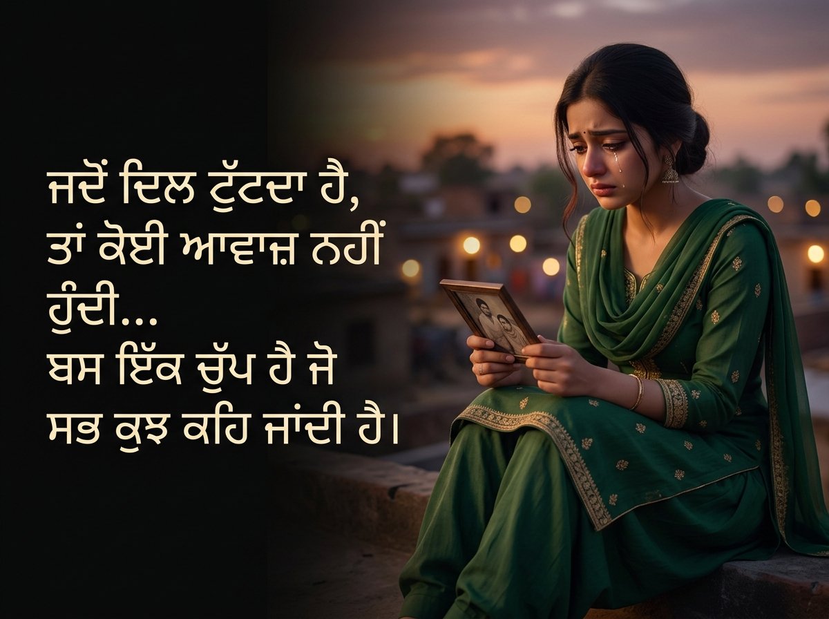 sad caption in punjabi