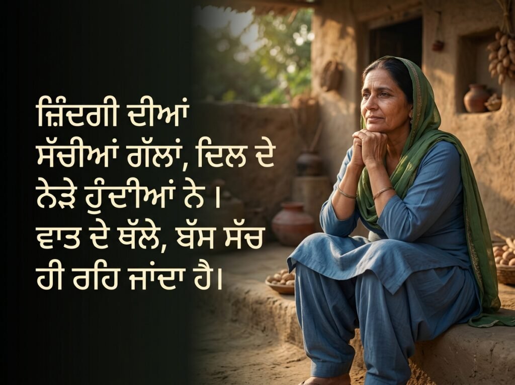 truth of life quotes in punjabi