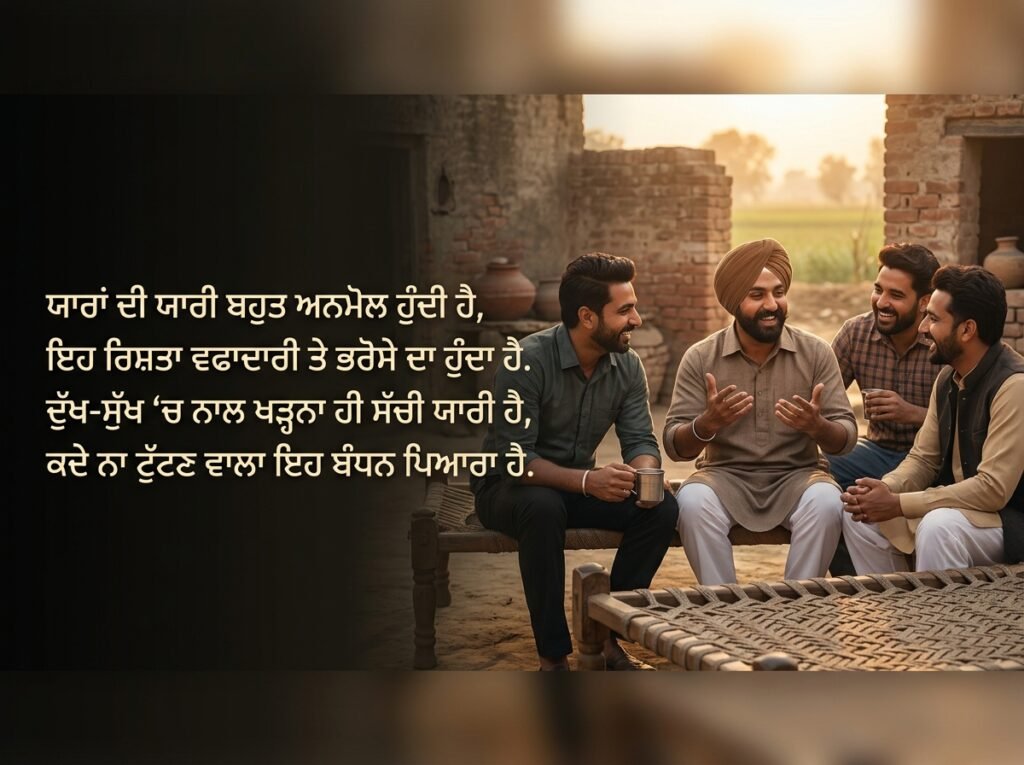 yaari / dosti shayari punjabi
