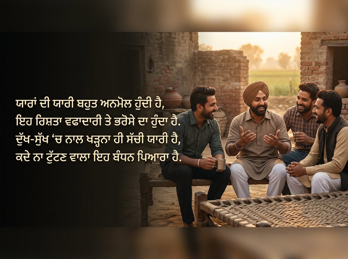 yaari / dosti shayari punjabi