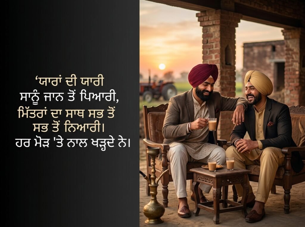 yaari shayari punjabi